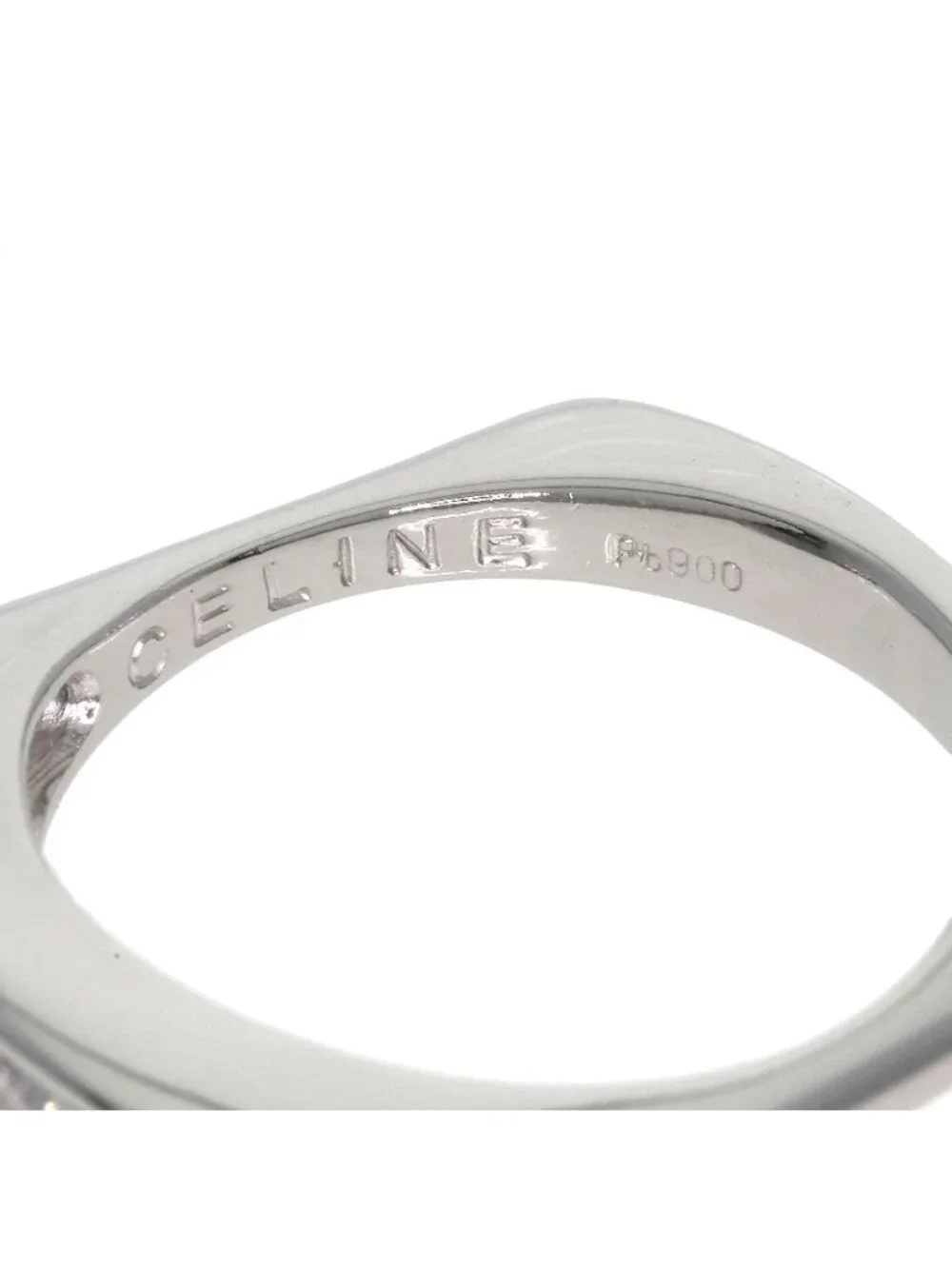 Celine Diamond Ring Silver